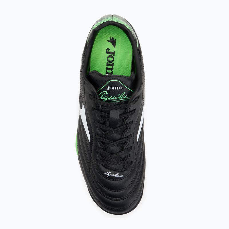 Pánske kopačky Joma Aguila TF black/fluor green 5