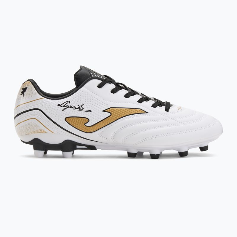 Pánske kopačky Joma Aguila FG white/gold 2