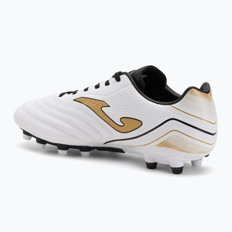 Pánske kopačky Joma Aguila FG white/gold 3