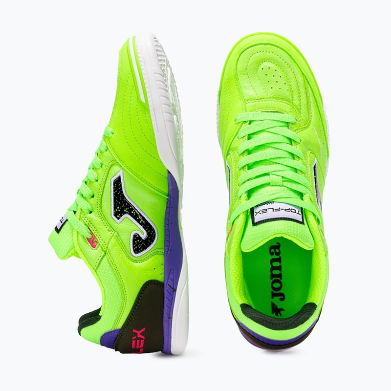 Pánske kopačky Joma Top Flex IN fluor green 11