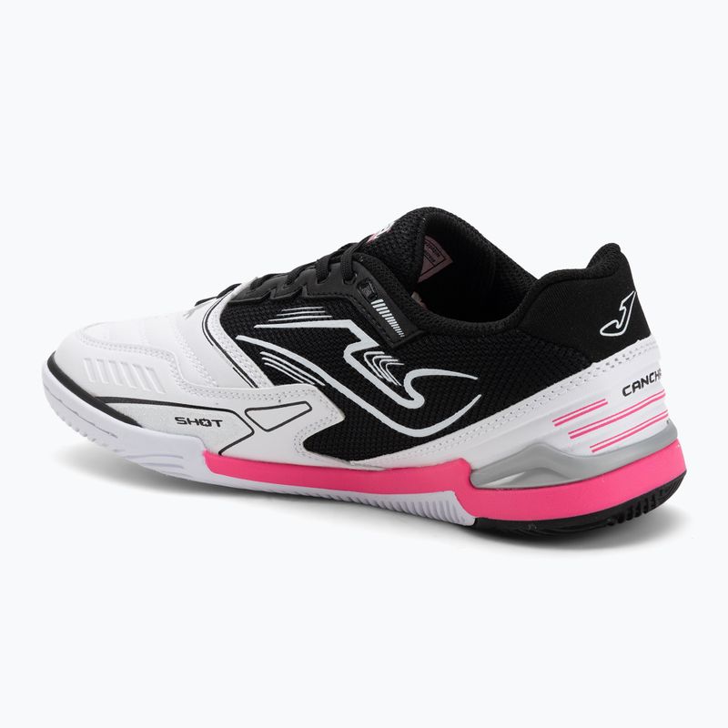 Pánske kopačky Joma Cancha IN white/black 3