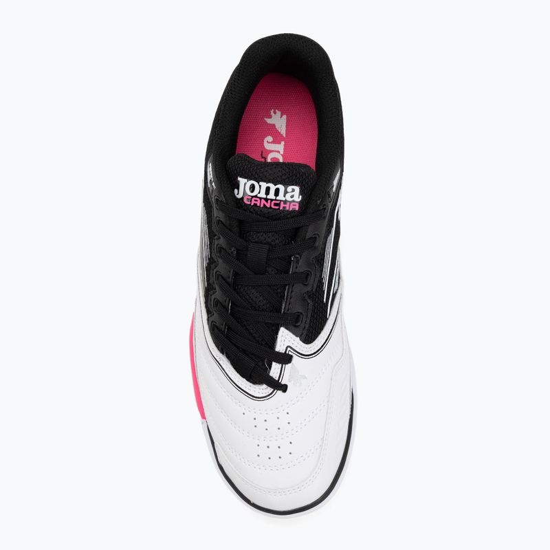 Pánske kopačky Joma Cancha IN white/black 5