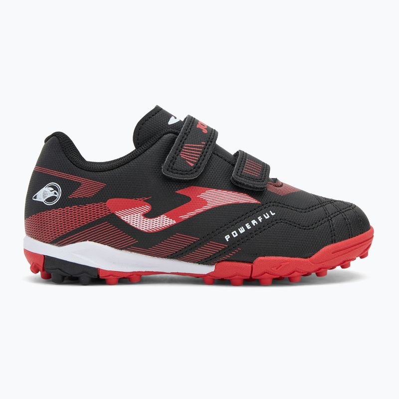 Detské kopačky Joma Powerful Jr TF black 2