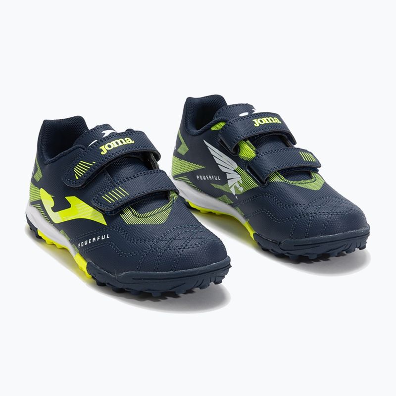 Detské kopačky Joma Powerful Jr TF navy blue 9