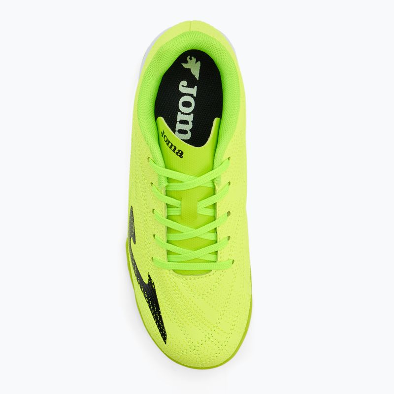 Detské kopačky Joma Evolution Jr TF fluor green 5