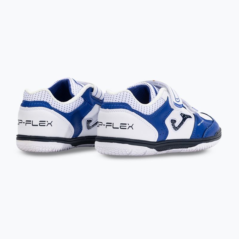 Detské kopačky Joma Top Flex Jr IN royal blue/white 10