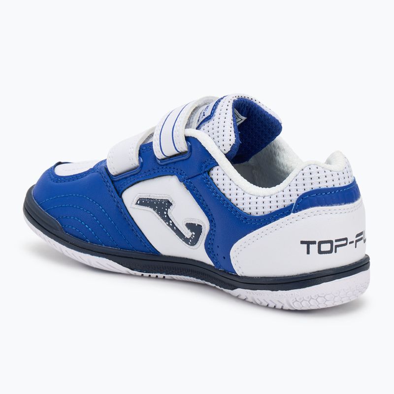 Detské kopačky Joma Top Flex Jr IN royal blue/white 3