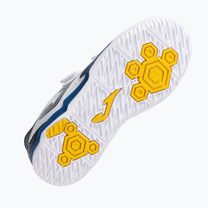 Buty piłkarskie dziecięce Joma Cancha Jr IN navy blue/white 5