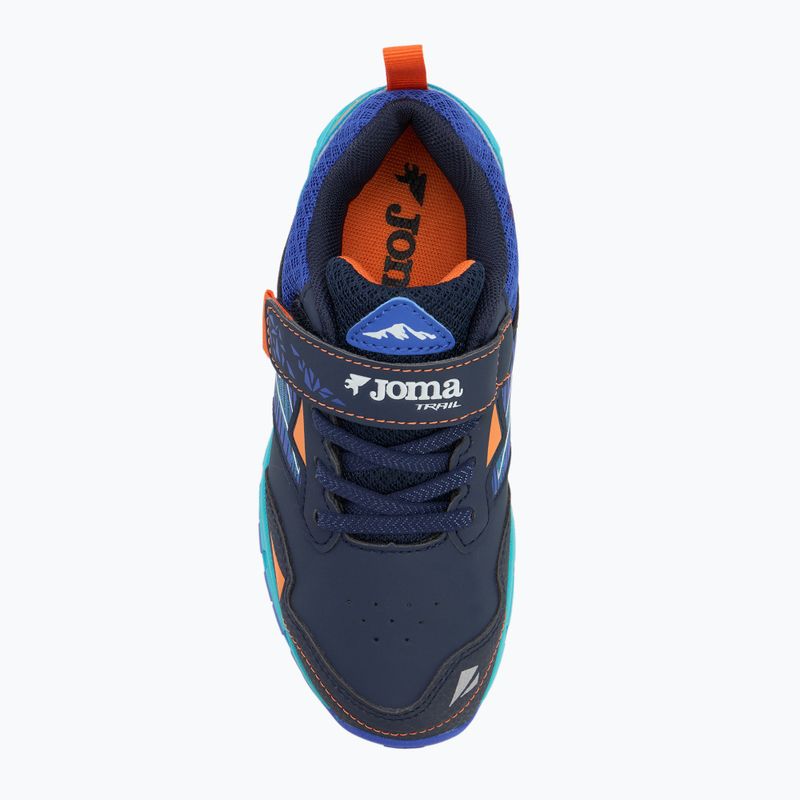 Detské bežecké topánky Joma Tundra Jr navy blue/orange 5