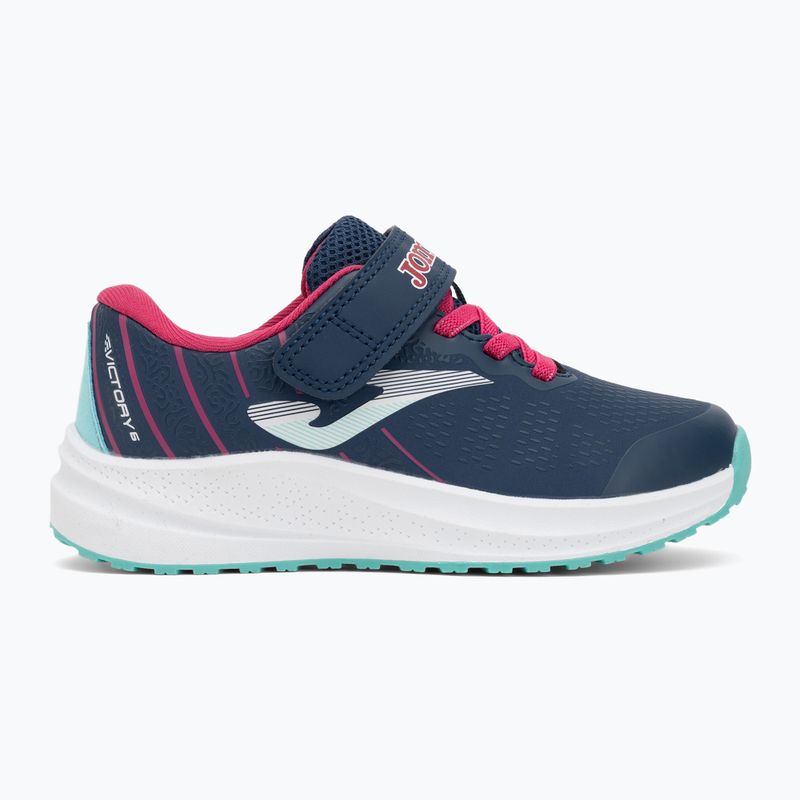 Detské bežecké topánky Joma Victory Jr navy blue / fuchsia 2