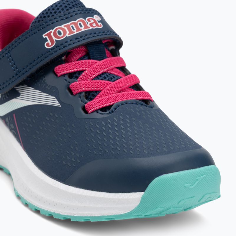 Detské bežecké topánky Joma Victory Jr navy blue / fuchsia 7