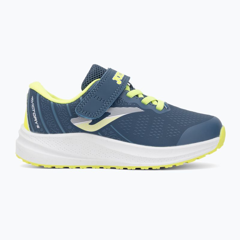 Detské bežecké topánky Joma Victory Jr navy blue / yellow 2