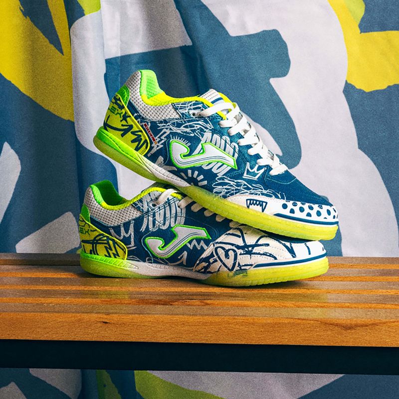 Pánske kopačky Joma Top Flex IN royal blue/pito 9