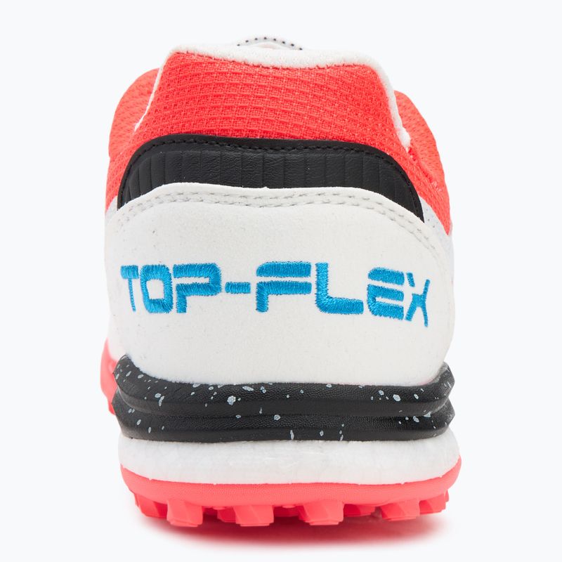 Pánske futbalové kopačky Joma Top Flex Rebound TF white / fluor coral 6