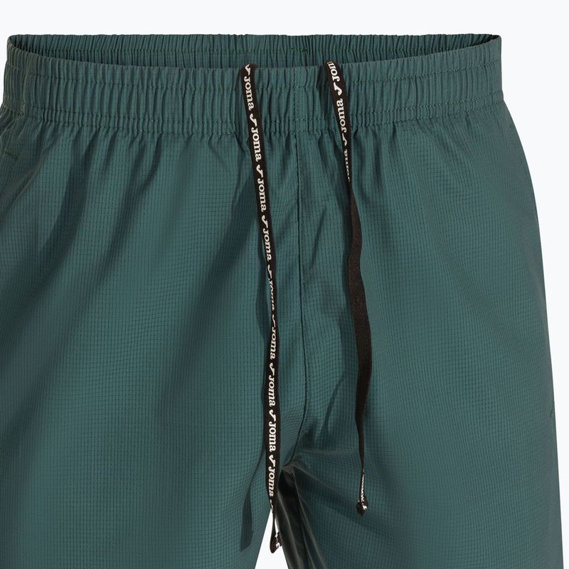 Pánske tenisové šortky Joma Challenge Bermuda green turquoise 6