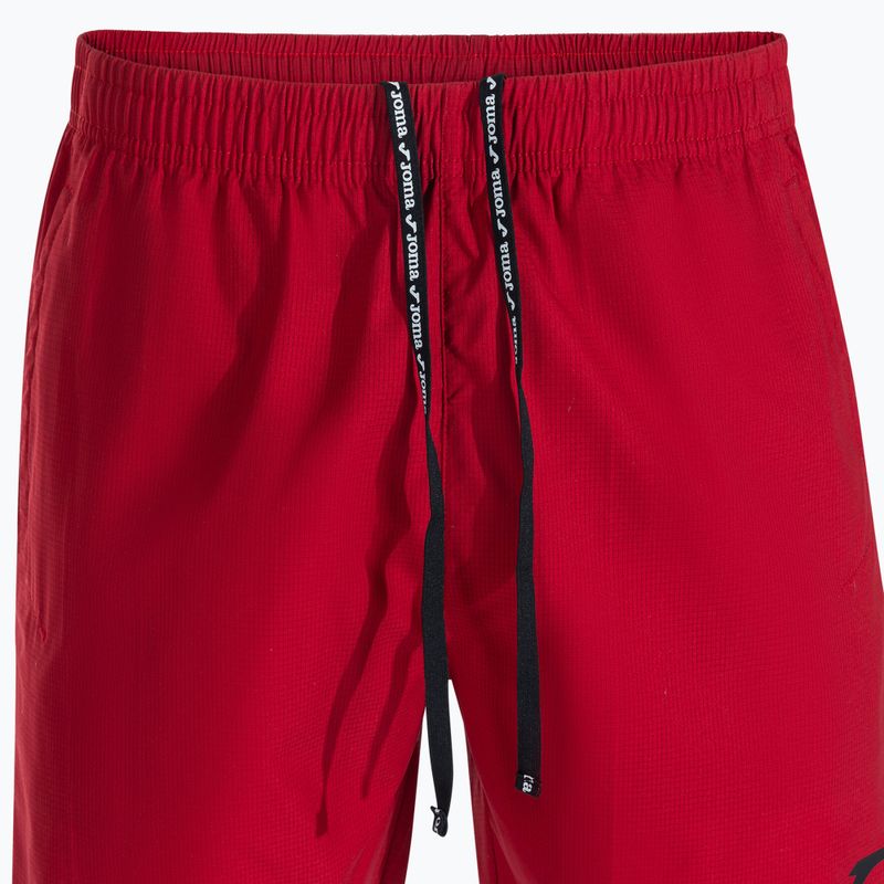 Pánske tenisové šortky Joma Challenge Bermuda burgundy 6