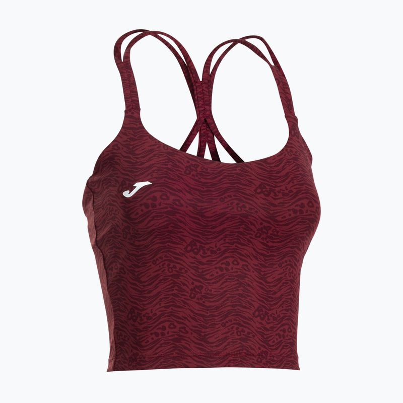 Dámske tenisové tričko Joma Challenge Top W burgundy 3