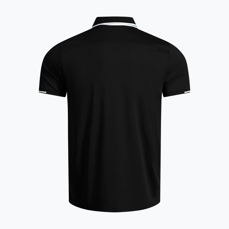 Pánske tenisové polo tričko Joma Torneo Polo black 2