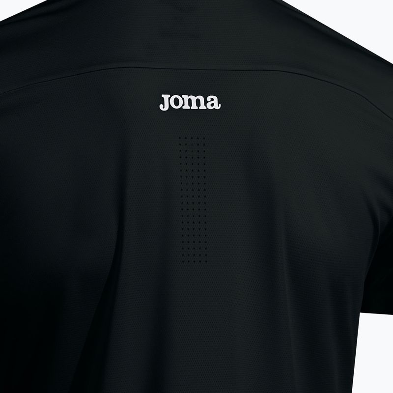 Pánske tenisové tričko Joma Torneo black 5