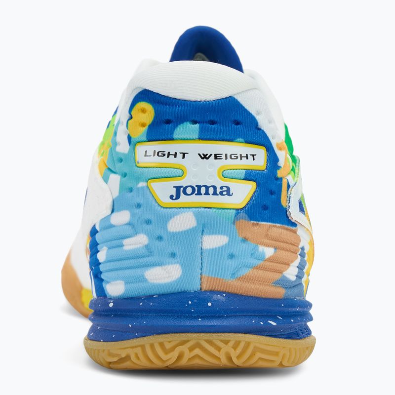 Pánske futbalové kopačky Joma DZ-7 IN white/royal blue 6