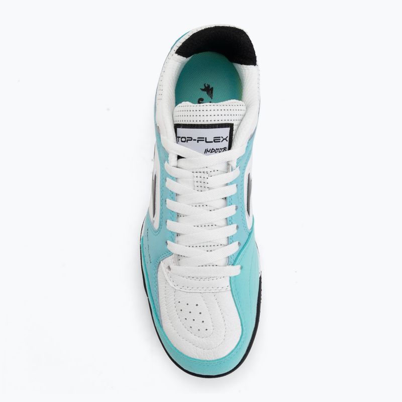 Pánske kopačky Joma Top Flex 2642 TF fluor turquoise/white 5