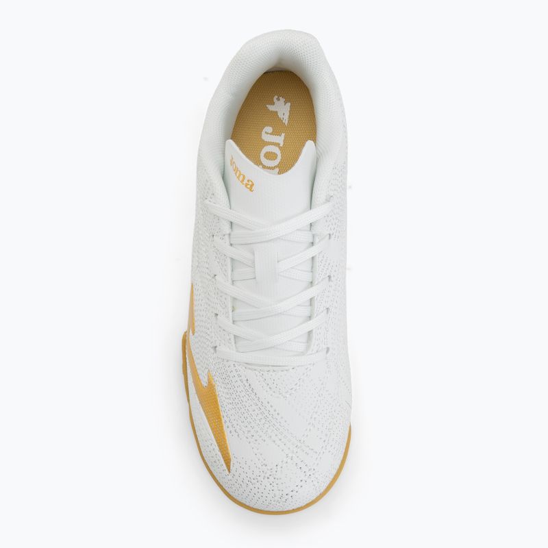 Detské kopačky Joma Evolution Jr 2602 TF white 5