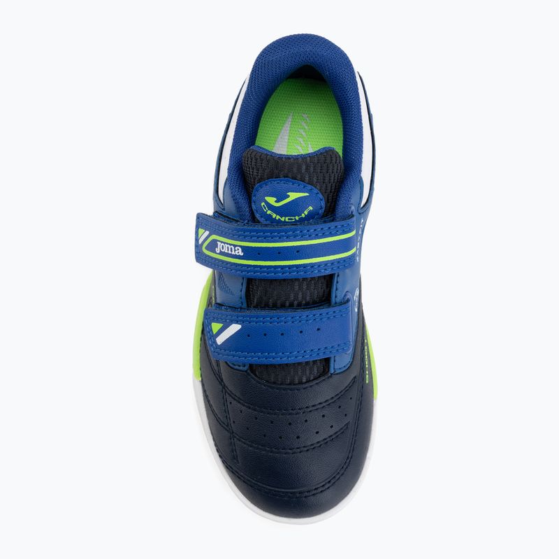Detské futbalové kopačky Joma Cancha Jr IN navy/blue 5