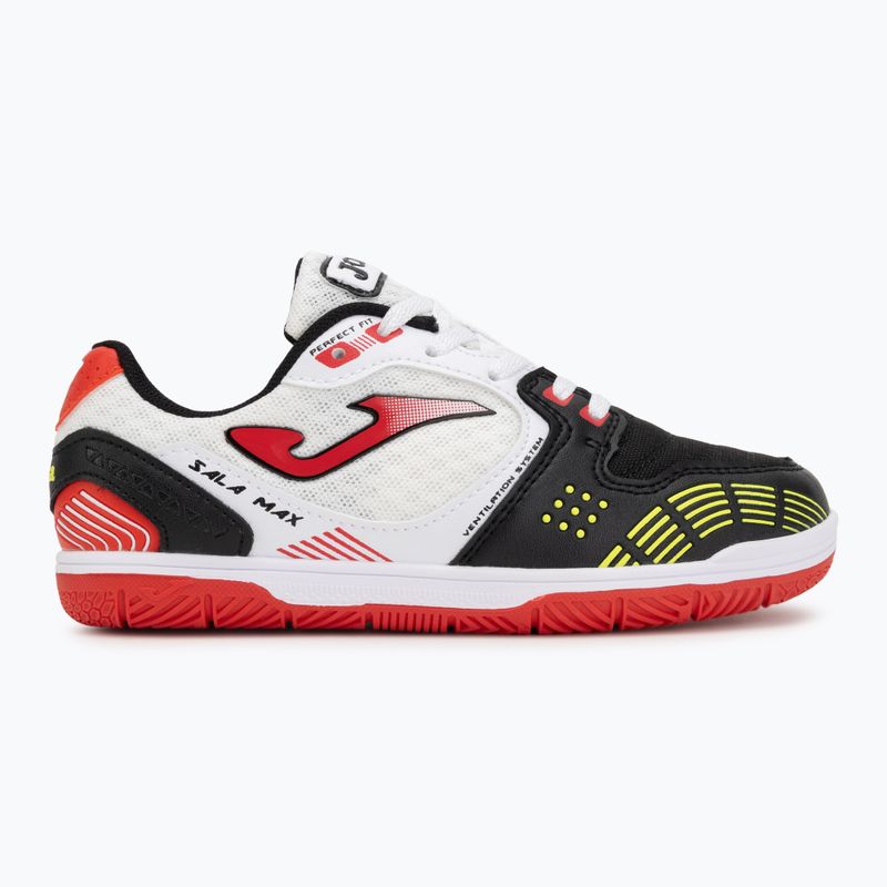 Detské kopačky Joma Sala Max Jr IN white/black 2
