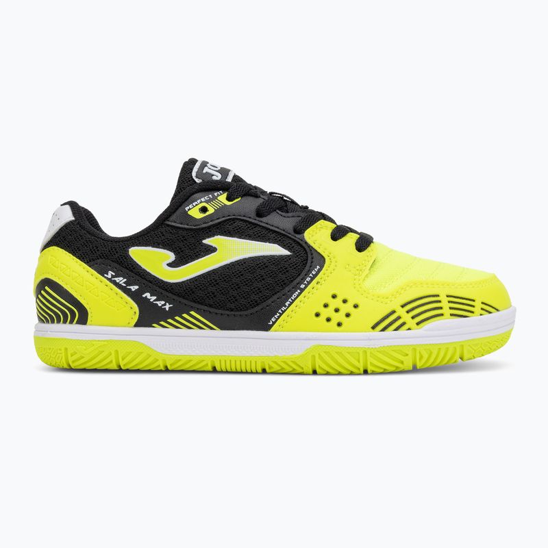 Detské kopačky Joma Sala Max Jr IN fluor yellow 2