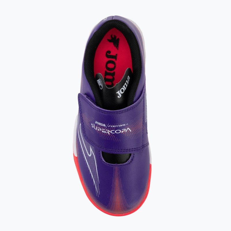 Detské kopačky Joma Supercopa Jr IN purple 5