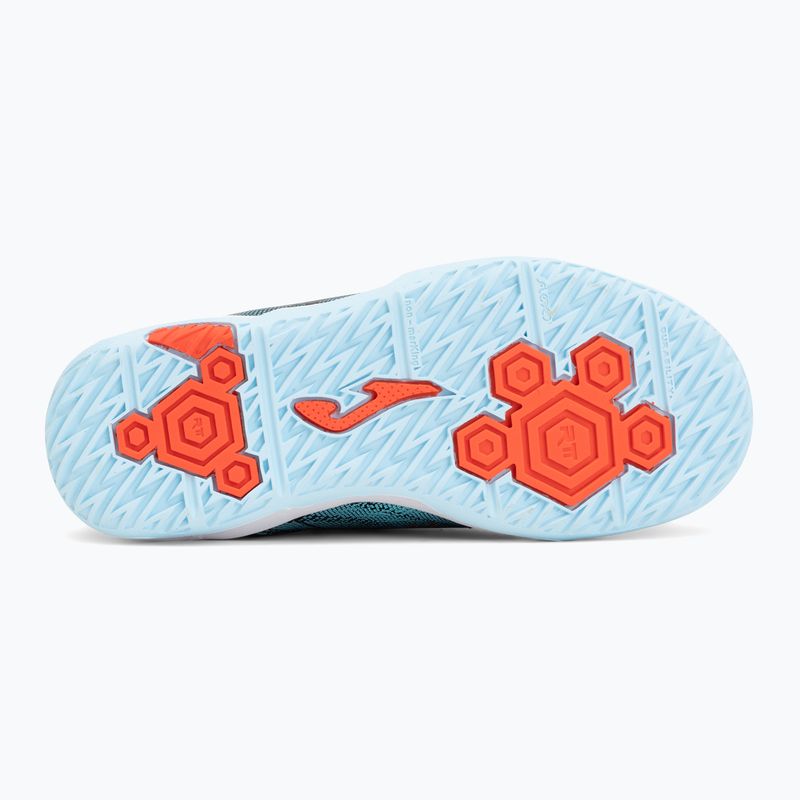 Detské futbalové kopačky Joma Supercopa Jr IN black 4