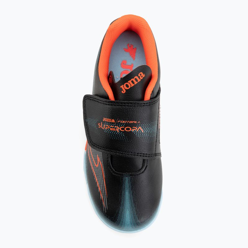 Detské futbalové kopačky Joma Supercopa Jr TF black 5
