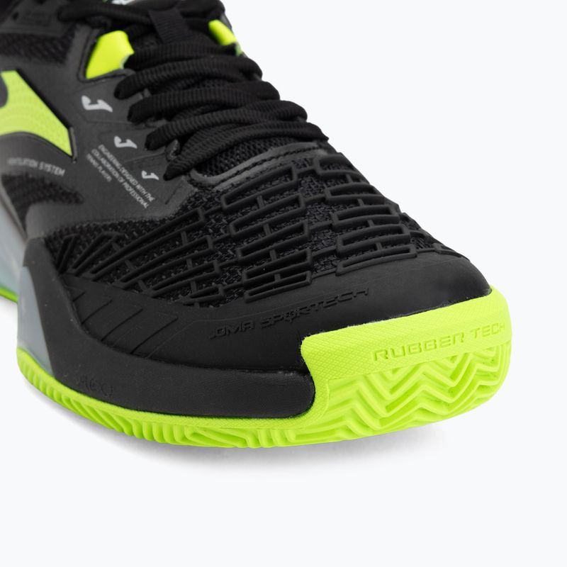 Pánske tenisové topánky Joma Roland C black/fluor yellow 7