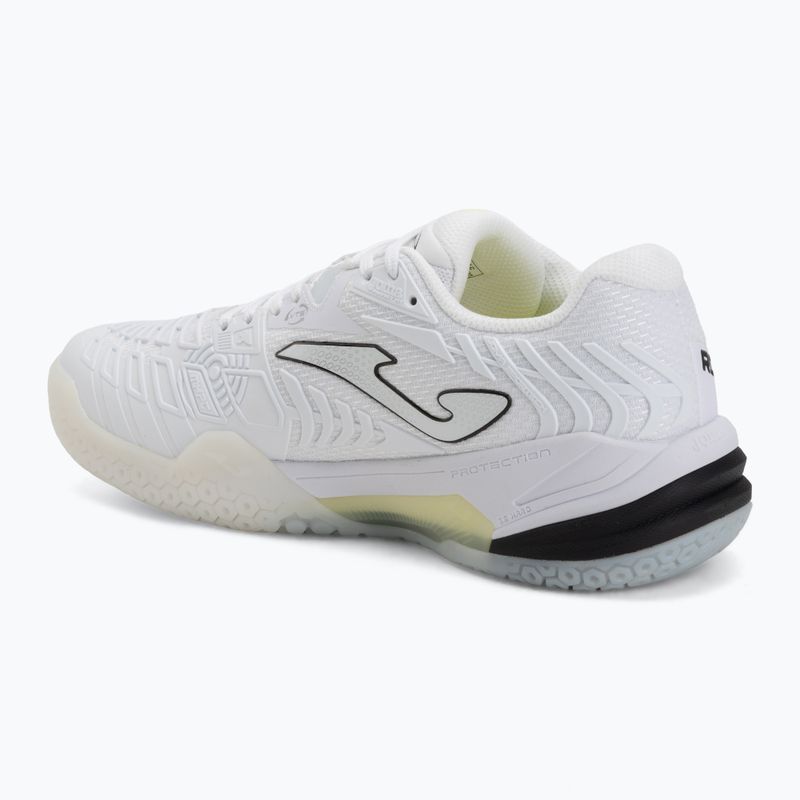 Pánske tenisové topánky Joma Roland AC white yellow 3