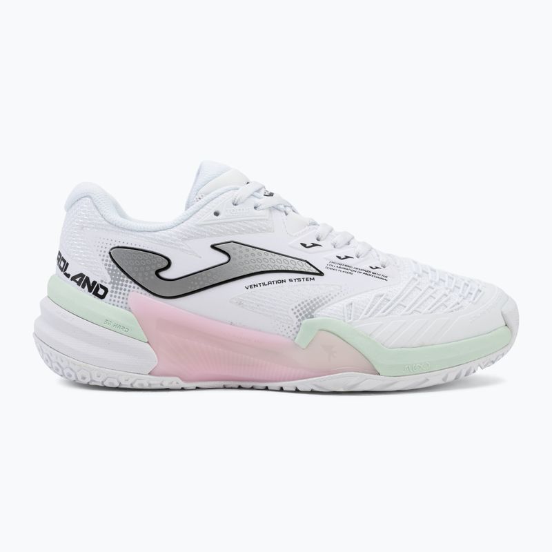 Dámske tenisové topánky Joma Roland Lady AC white/pink 2