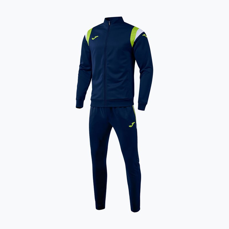 Pánska tepláková súprava Joma Terra dark navy/lime 3