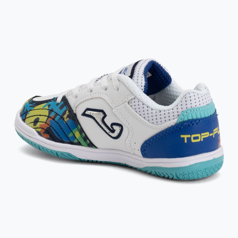 Detské kopačky Joma Top Flex Jr IN white 3