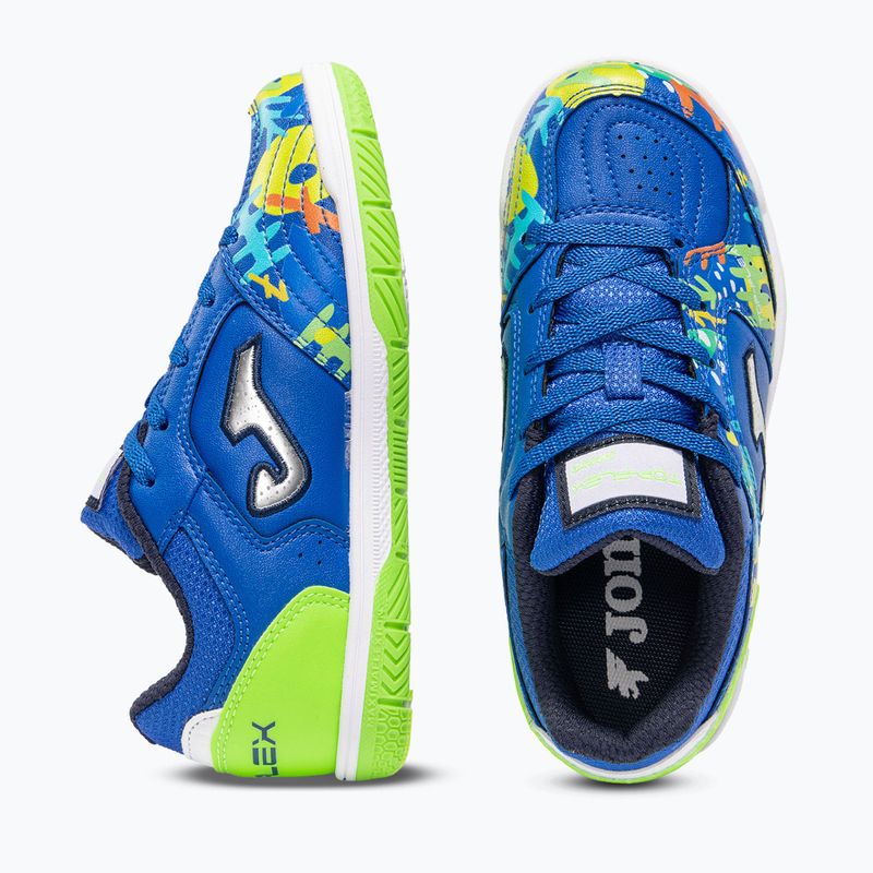 Detské kopačky Joma Top Flex Jr IN royal blue 4