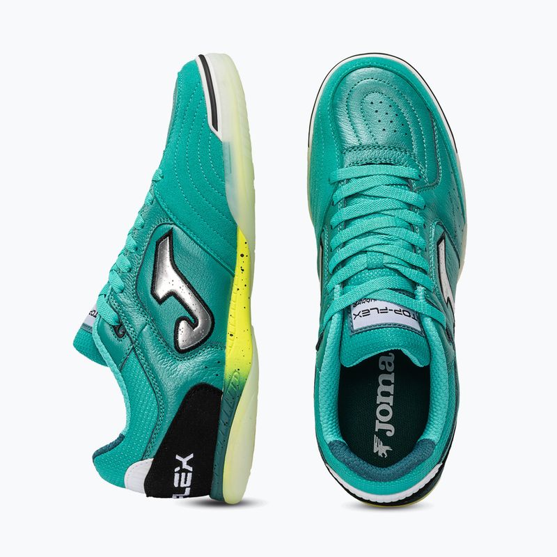 Pánske kopačky Joma Top Flex Indoor turquoise 4