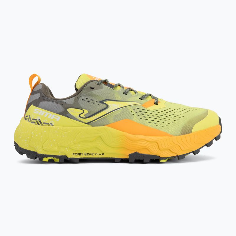 Pánske bežecké topánky Joma Sima fluor green 2