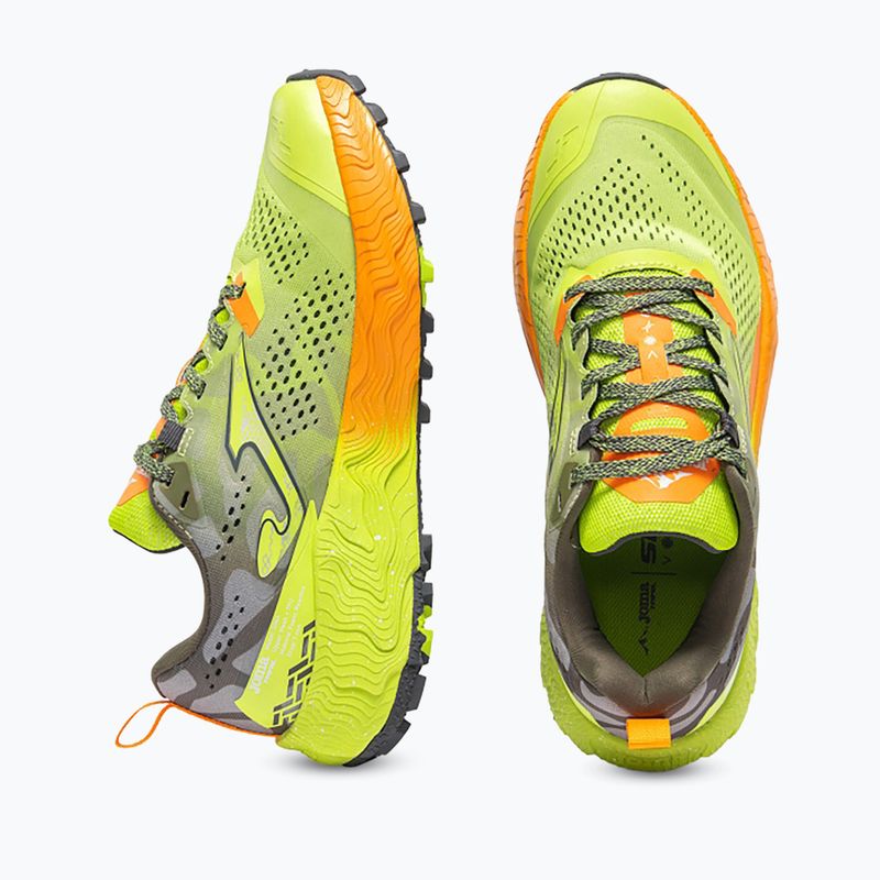 Pánske bežecké topánky Joma Sima fluor green 4