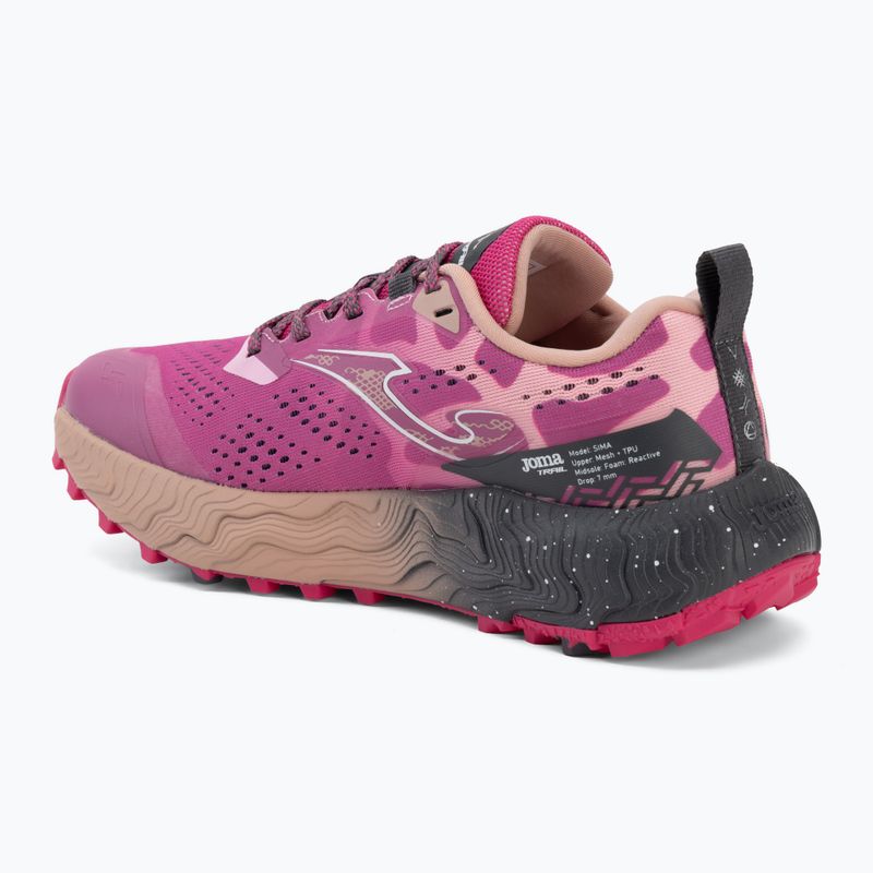 Dámske bežecké topánky Joma Sima Lady fuchsia 3