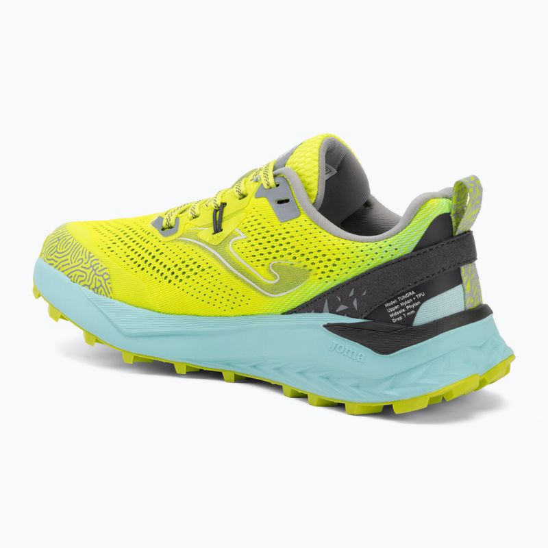Dámske bežecké topánky Joma Tundra Lady fluor green 3