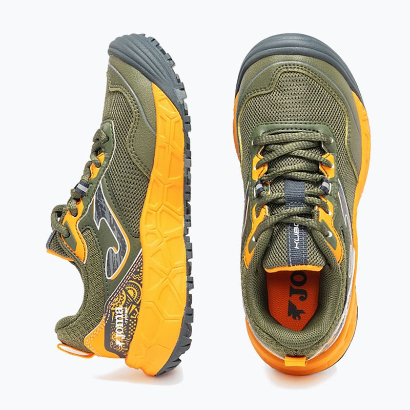 Detské bežecké topánky Joma Kubor Jr khaki 4