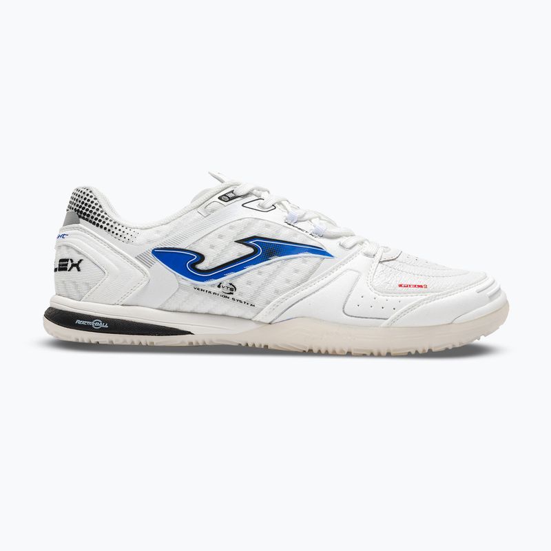 Pánske kopačky Joma Top Flex Ultralight Indoor white/royal blue