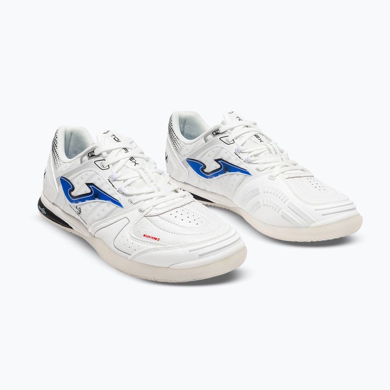 Pánske kopačky Joma Top Flex Ultralight Indoor white/royal blue 2