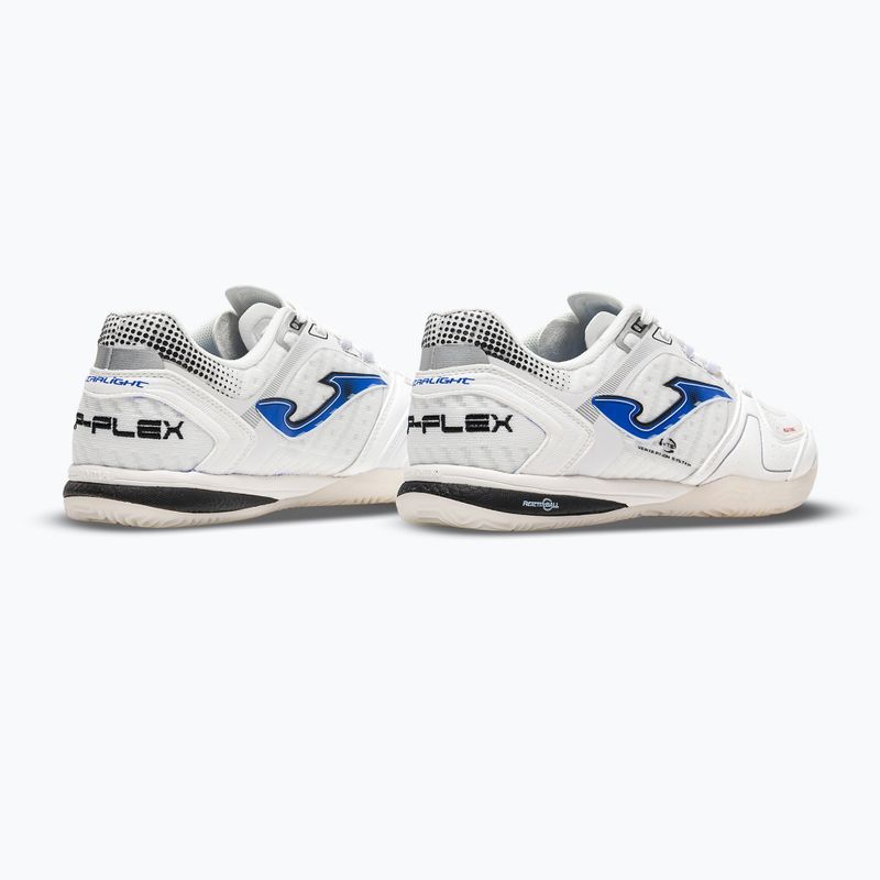 Pánske kopačky Joma Top Flex Ultralight Indoor white/royal blue 3