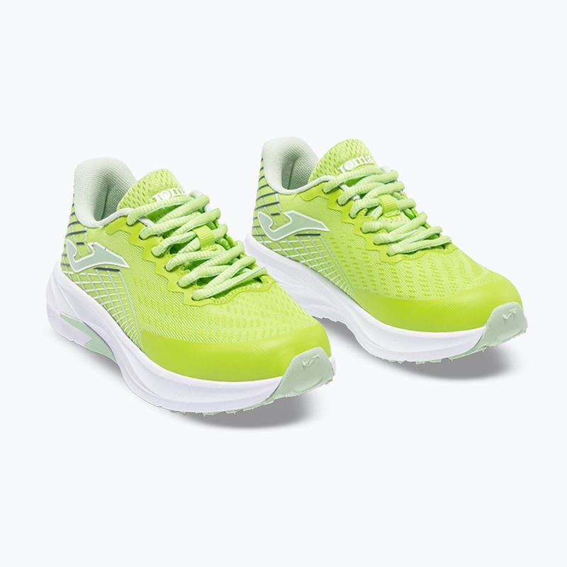 Detské bežecké topánky Joma Supercross Jr fluor green 2