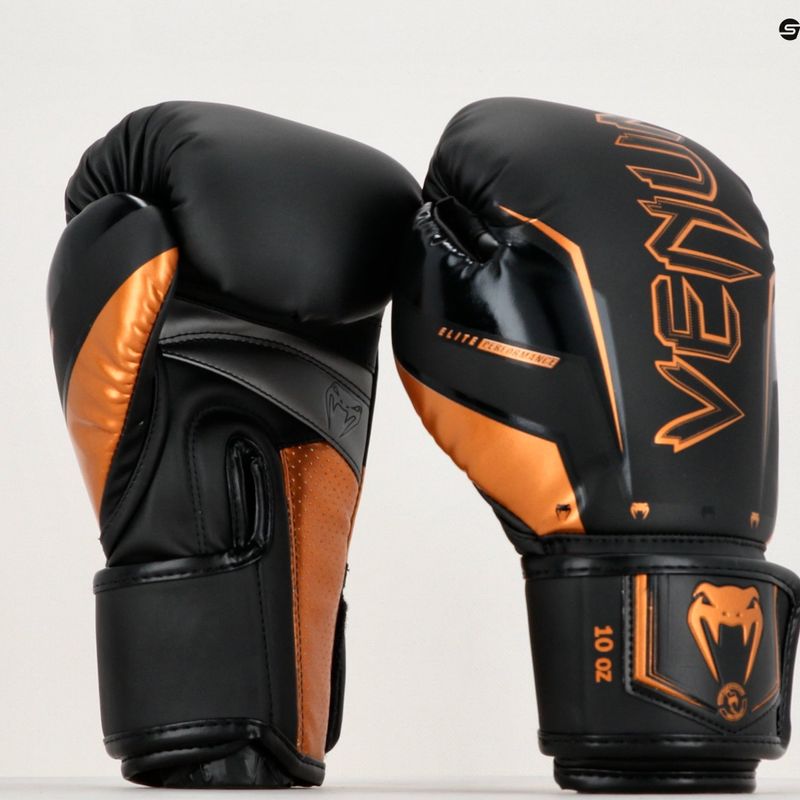 Venum Elite Evo boxerské rukavice čierne 04260-137 7