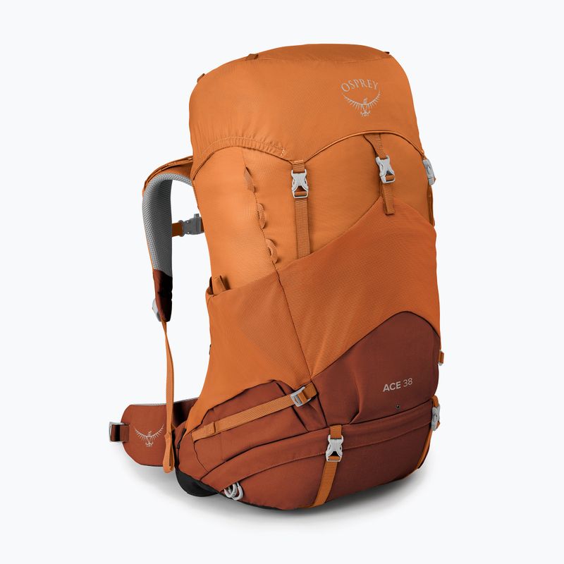 Detský trekingový batoh Osprey Ace 38 l orange sunset 5